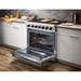 Thor Kitchen 36 in. 6.0 Cu. Ft Professional Natural Gas Range in Stainless Steel LRG3601U