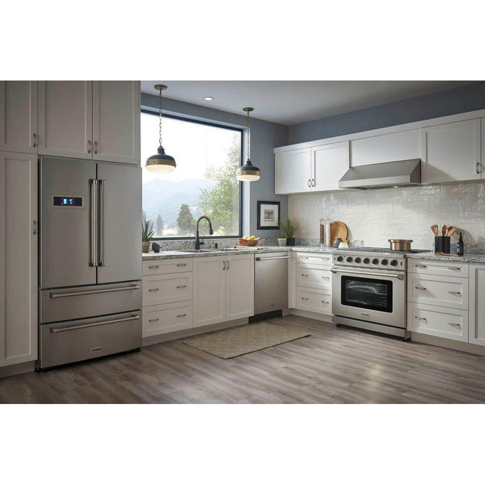 Thor Kitchen 36 in. 6.0 Cu. Ft Professional Natural Gas Range in Stainless Steel LRG3601U