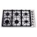 Thor Kitchen 36 in. Drop-in Natural Gas Cooktop in Stainless Steel TGC3601