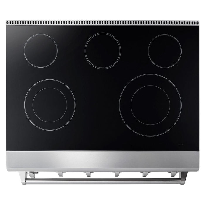 Thor Kitchen 36 In. Electric Range, 36 in. Range Hood Appliance Package