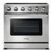 Thor Kitchen 36 in. Electric Range, 36 in. Range Hood Appliance Package