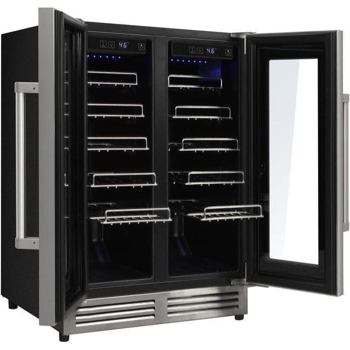 Thor Kitchen 36 In. Electric Range, Range Hood, Microwave Drawer, Refrigerator, Dishwasher, Wine Cooler Appliance Package