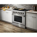 Thor Kitchen 36 In. Gas Burner/Electric Oven Range, Dishwasher, Refrigerator Appliance Package