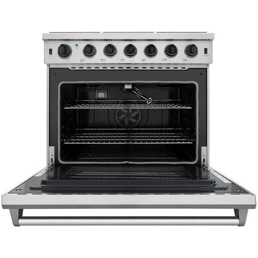 Thor Kitchen 36 in. Gas Range, 36 in. Range Hood Appliance Package