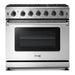 Thor Kitchen 36 In. Gas Range, Range Hood, Refrigerator, Dishwasher Appliance Package