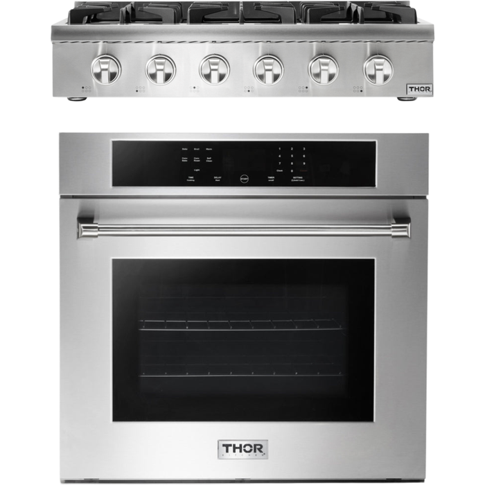 Thor Kitchen 36 In. Gas Rangetop and Wall Oven Appliance Package