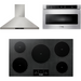 Thor Kitchen 36 In. Induction Cooktop, Range Hood, Microwave Drawer Appliance Package