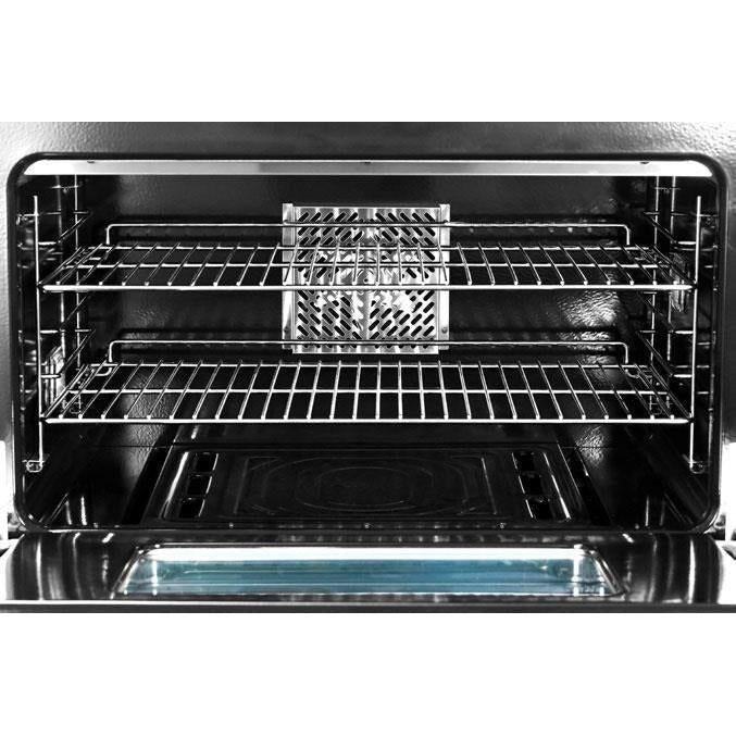 Thor Kitchen 36 in. Natural Gas Burner/Electric Oven Range in Stainless Steel HRD3606U