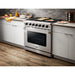 Thor Kitchen 36 In. Natural Gas Range, Microwave Drawer, Refrigerator, Dishwasher Appliance Package