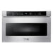 Thor Kitchen 36 In. Propane Gas Range, Range Hood, Microwave Drawer, Refrigerator with Water and Ice Dispenser, Dishwasher Appliance Package