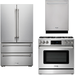 Thor Kitchen 36 In. Propane Gas Range, Refrigerator, Dishwasher Appliance Package