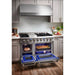 Thor Kitchen 48 in. 6.7 Cu. Ft. Professional Natural Gas Range in Stainless Steel HRG4808U