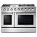 Thor Kitchen 48 in. 6.7 Cu. Ft. Professional Propane Gas Range in Stainless Steel HRG4808ULP