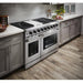 Thor Kitchen 48 in. 6.8 Cu. Ft. Double Oven Natural Gas Range in Stainless Steel LRG4807U