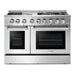 Thor Kitchen 48 In. Dual Fuel Range, Range Hood, Refrigerator, Dishwasher Appliance Package