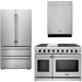 Thor Kitchen 48 In. Gas Range, Dishwasher, Refrigerator Appliance Package