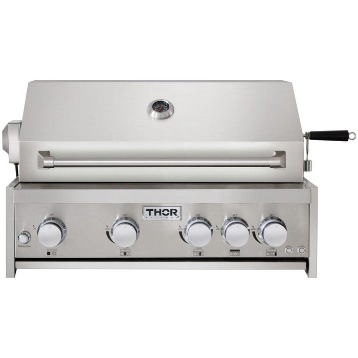 Thor Kitchen Outdoor Kitchen Appliance Package with Propane Gas Grill