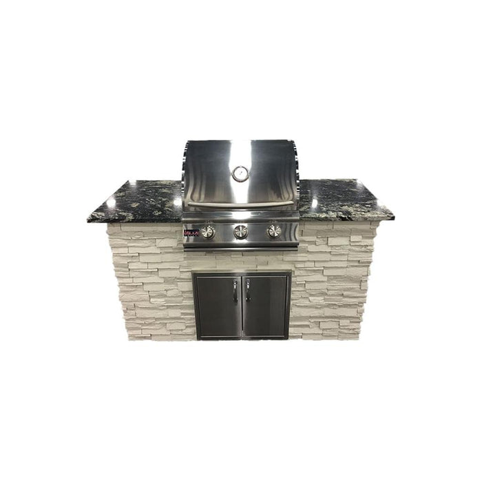 Tru Innovative 5ft B25012302 Traditional Grill Island