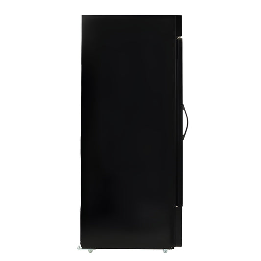 Maxx Cold V-Series Single Glass Door Merchandiser Refrigerator, in Black - MVMR23B