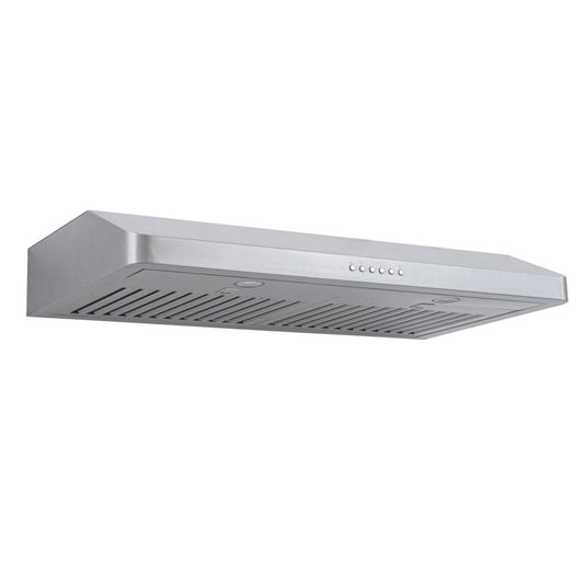 ProLine Under-Cabinet Range Hood, Convertible to Ductless, 600 CFM, Stainless Steel Proline - PLJW 185 Slim
