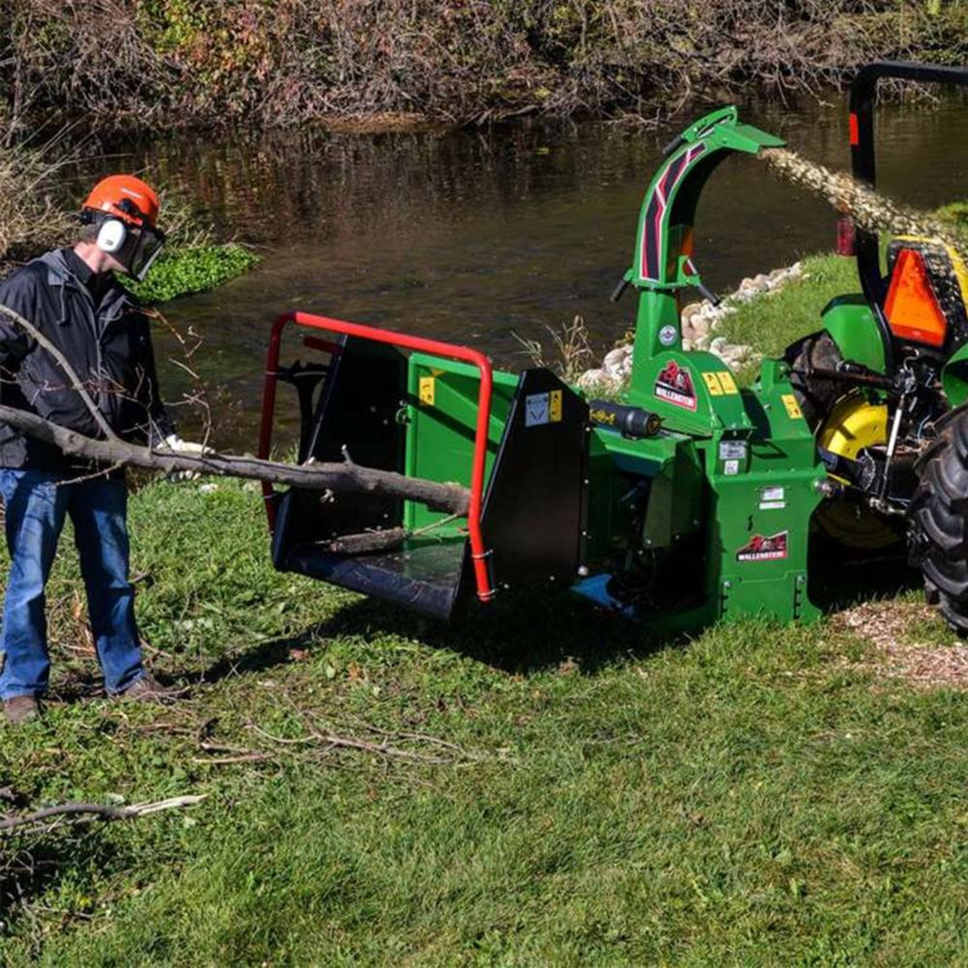 Wallenstein PTO Chipper Attachment 5" Capacity - BX52R