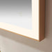 Vinnova Benevento Rectangle LED Lighted Accent Bathroom/Vanity Wall Mirror