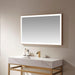 Vinnova Benevento Rectangle LED Lighted Accent Bathroom/Vanity Wall Mirror