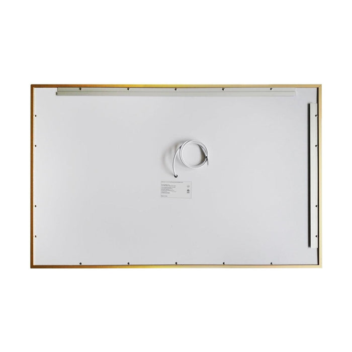 Vinnova Benevento Rectangle LED Lighted Accent Bathroom/Vanity Wall Mirror