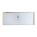 Vinnova Benevento Rectangle LED Lighted Accent Bathroom/Vanity Wall Mirror