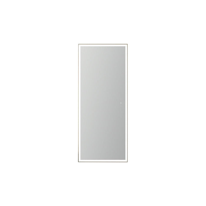 Vinnova Benevento Rectangle LED Lighted Accent Bathroom/Vanity Wall Mirror