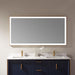 Vinnova Benevento Rectangle LED Lighted Accent Bathroom/Vanity Wall Mirror