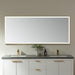 Vinnova Benevento Rectangle LED Lighted Accent Bathroom/Vanity Wall Mirror