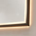 Vinnova Como Rectangle LED Lighted Accent Bathroom/Vanity Wall Mirror