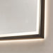 Vinnova Como Rectangle LED Lighted Accent Bathroom/Vanity Wall Mirror