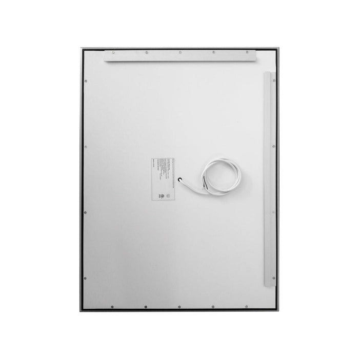 Vinnova Como Rectangle LED Lighted Accent Bathroom/Vanity Wall Mirror