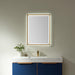 Vinnova Como Rectangle LED Lighted Accent Bathroom/Vanity Wall Mirror