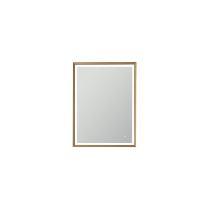 Vinnova Como Rectangle LED Lighted Accent Bathroom/Vanity Wall Mirror