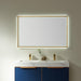 Vinnova Como Rectangle LED Lighted Accent Bathroom/Vanity Wall Mirror