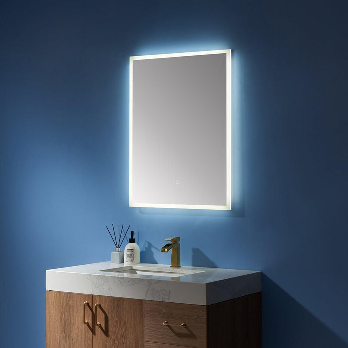 Vinnova Essentia Rectangle Illuminated Bathroom/Vanity Wall Mirror