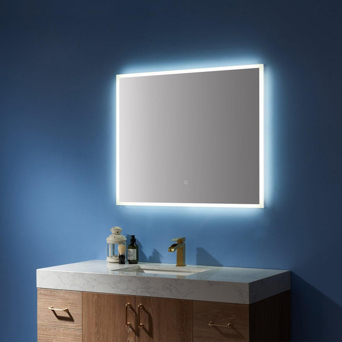 Vinnova Essentia Rectangle Illuminated Bathroom/Vanity Wall Mirror