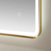 Vinnova Piceno Rectangle LED Lighted Accent Bathroom/Vanity Wall Mirror