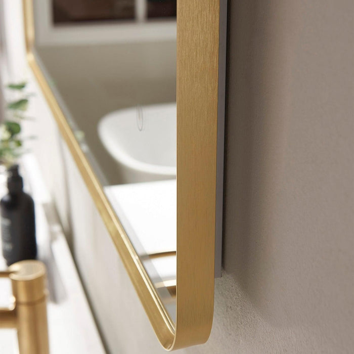 Vinnova Piceno Rectangle LED Lighted Accent Bathroom/Vanity Wall Mirror