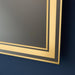 Vinnova Varese Rectangle LED Lighted Accent Bathroom/Vanity Wall Mirror