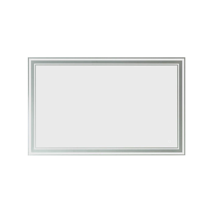 Vinnova Varese Rectangle LED Lighted Accent Bathroom/Vanity Wall Mirror