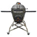 Vision Grills Elite Series XD702MG Maxis Ceramic Kamado in Gun Metal Grey