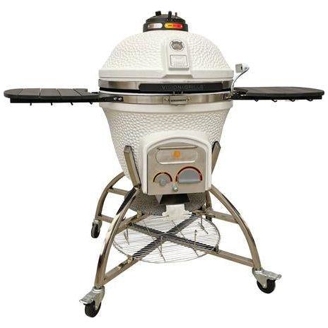 Vision Grills Elite Series XD702WC Maxis Ceramic Kamado in White