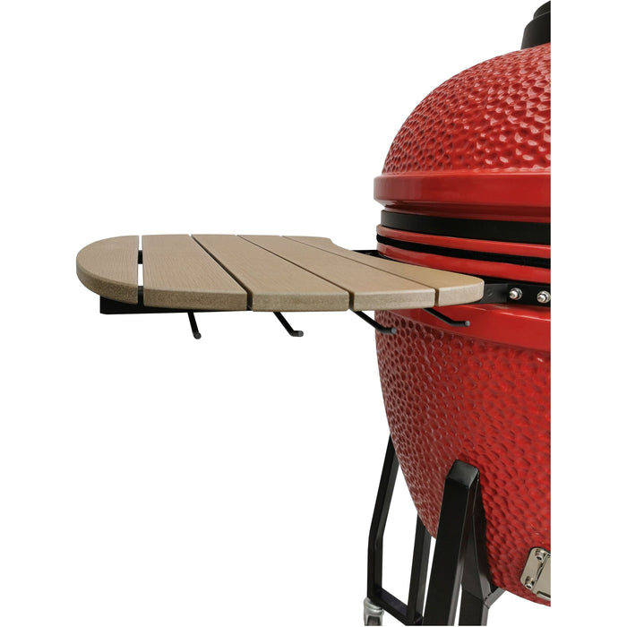 Vision Grills Heavy Duty 1-Series Ceramic Kamado Grill in Red B-R2C2AX-S