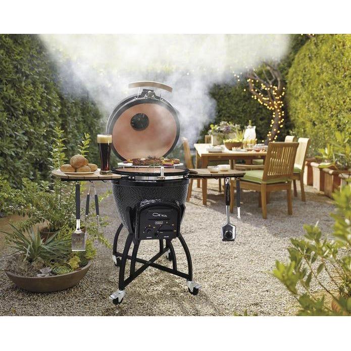 Vision Grills Professional C-Series Ceramic Kamado in Black C-4C1F1