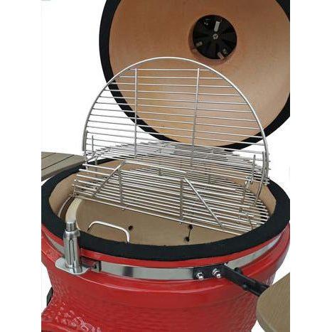 Vision Grills Professional C-Series Ceramic Kamado in Red C-CR4C1F1