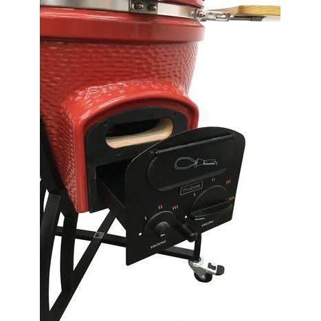 Vision Grills Professional C-Series Ceramic Kamado in Red C-CR4C1F1